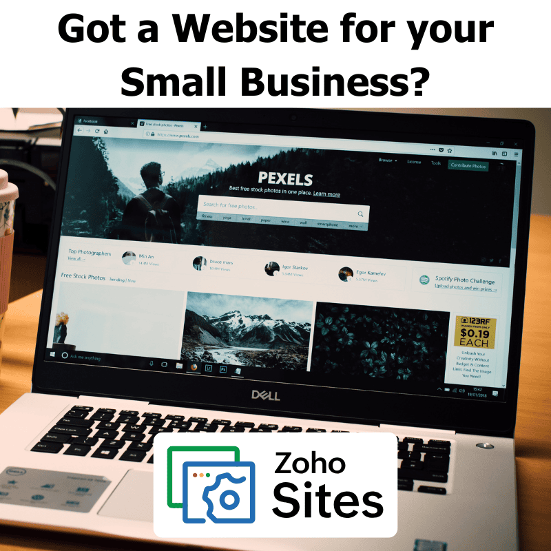 Zoho Sites Overview for Small Business Websites